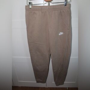 Nike tan sweatpants